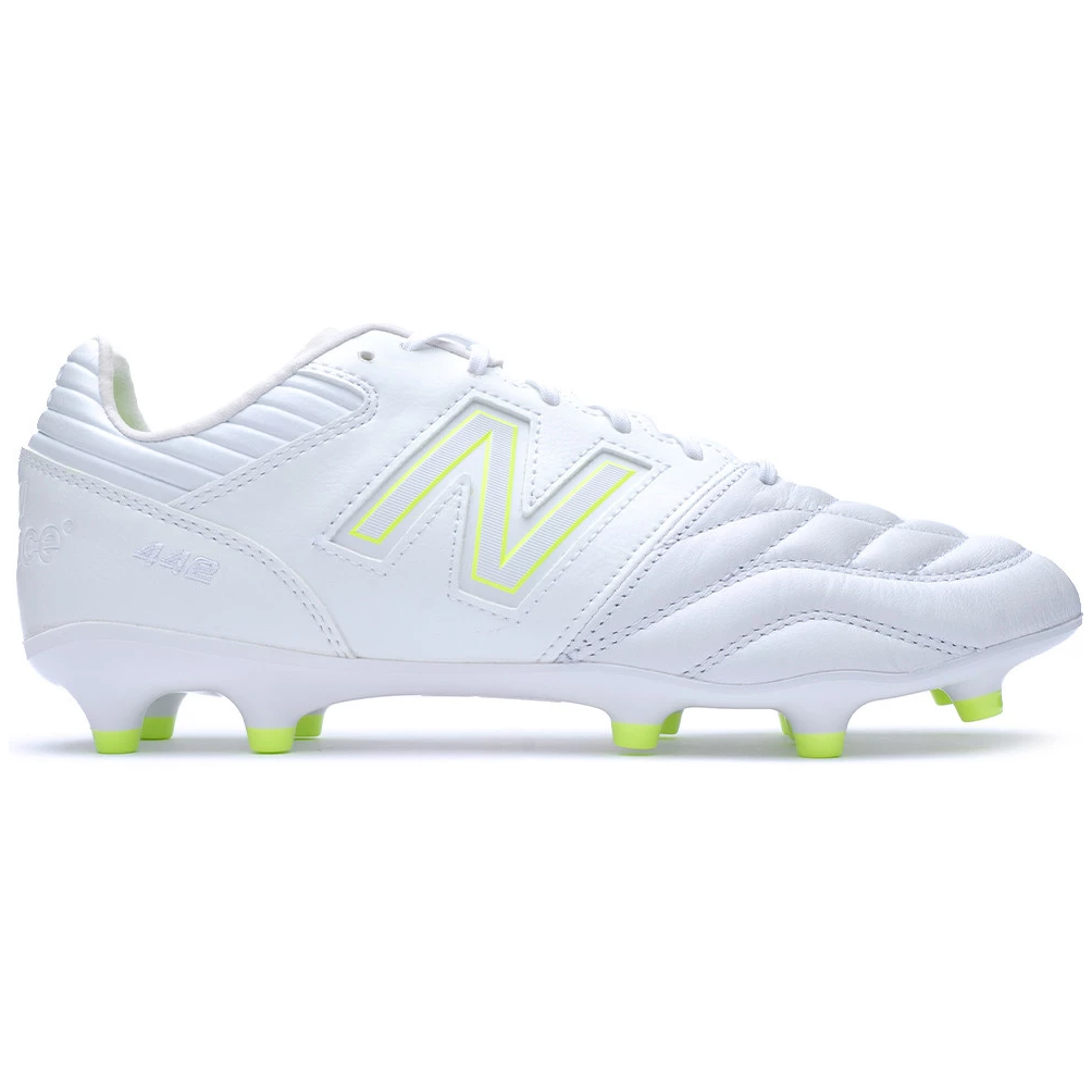 New Balance 442 Pro Leather FG Soccer Cleats White Eurosport Soccer Stores