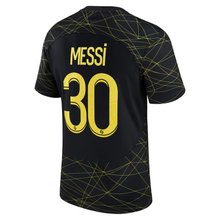 Load image into Gallery viewer, Paris Saint-Germain PSG Youth Fourth Jersey 2022/23 Messi 30