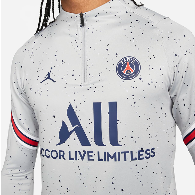 Nike Jordan Paris St-Germain Strike 4th Drill Top 2022
