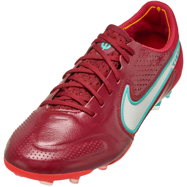 Nike Tiempo Legend 9 Elite FG Cleats Team Red Eurosport Soccer Stores