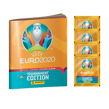 Load image into Gallery viewer, Panini Euro 2020 Sticker Starter Pack (Album+26 Stickers)