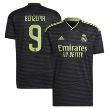 Load image into Gallery viewer, Real Madrid Third Jersey 2022/23 Benzema 9
