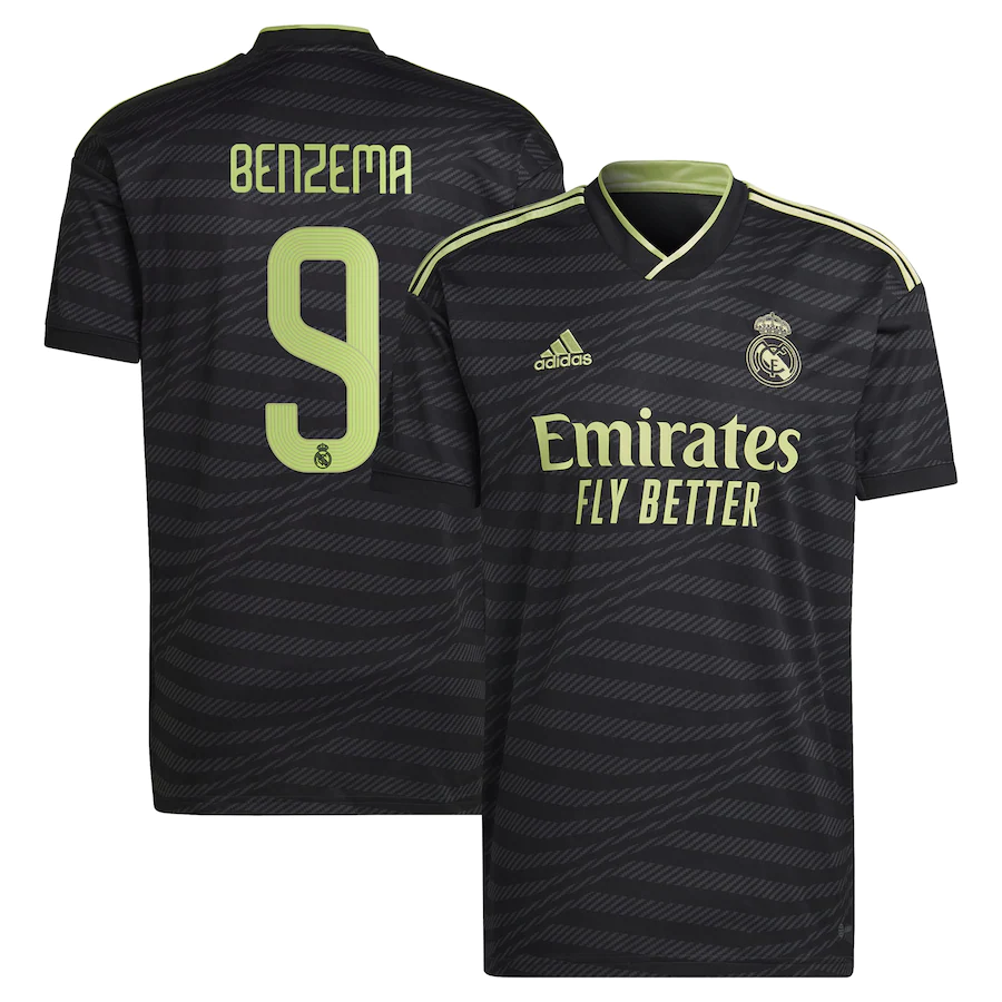 Real Madrid Third Jersey 2022/23 Benzema 9