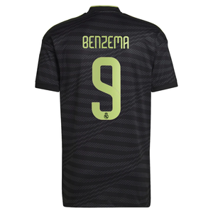 Real Madrid Third Jersey 2022/23 Benzema 9