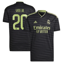 Load image into Gallery viewer, Real Madrid Third Jersey 2022/23 Vini Jr 20
