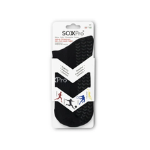 Load image into Gallery viewer, SoxPro Grip Crew Socks - Black
