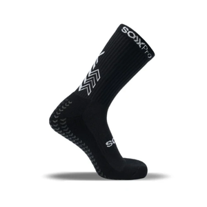 SoxPro Grip Crew Socks - Black