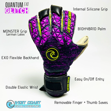 Load image into Gallery viewer, West Coast Quantum Exo Glitch Goalkeeper Gloves