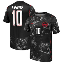 Load image into Gallery viewer, Johnathan David Nike Canada Black Jersey 2026
