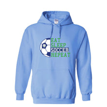 Load image into Gallery viewer, BSA Eat, Sleep, Soccer, Repeat Hoodie
