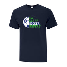 Load image into Gallery viewer, BSA Eat, Sleep, Soccer, Repeat T-Shirt
