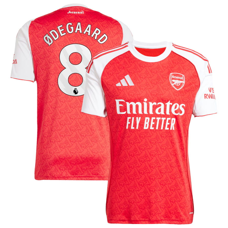 Martin Ødegaard adidas Arsenal Home Jersey 2025/26 – Eurosport