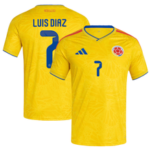 Load image into Gallery viewer, Luis Diaz Colombia Home Jersey World Cup 2026
