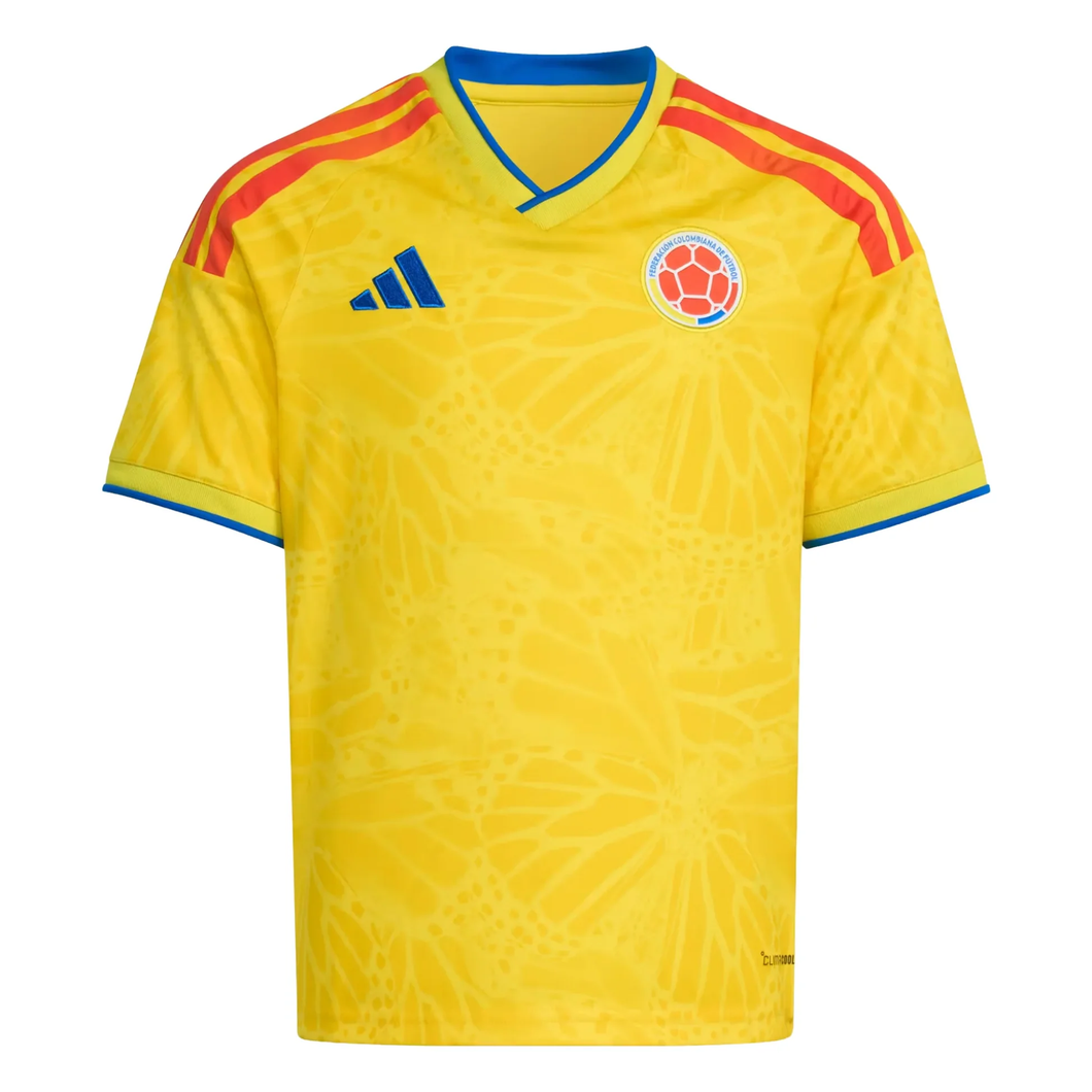 adidas Colombia Youth Home Jersey World Cup 2026