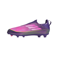 Load image into Gallery viewer, adidas Junior F50 League Laceless Lamine Yamal FG/MG Cleats
