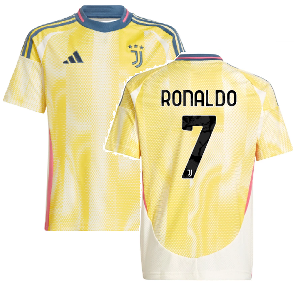 Cristiano Ronaldo adidas Juventus Away Jersey Yellow – Eurosport - Main Image