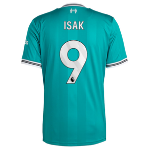 adidas Liverpool Third Jersey 2025/26 Isak 9