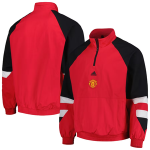 adidas Manchester United Icon ¼ Zip Top