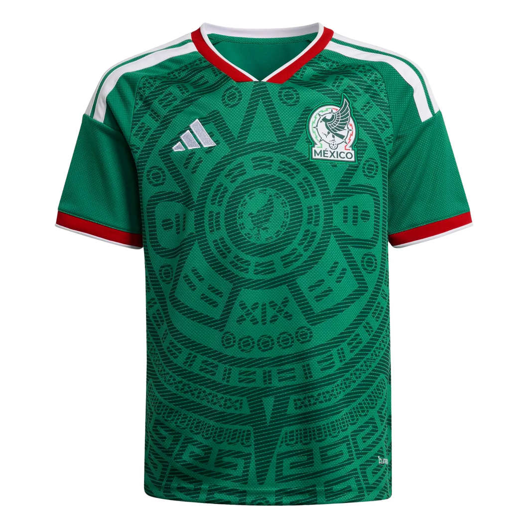 adidas Mexico Youth Home Jersey World Cup 2026
