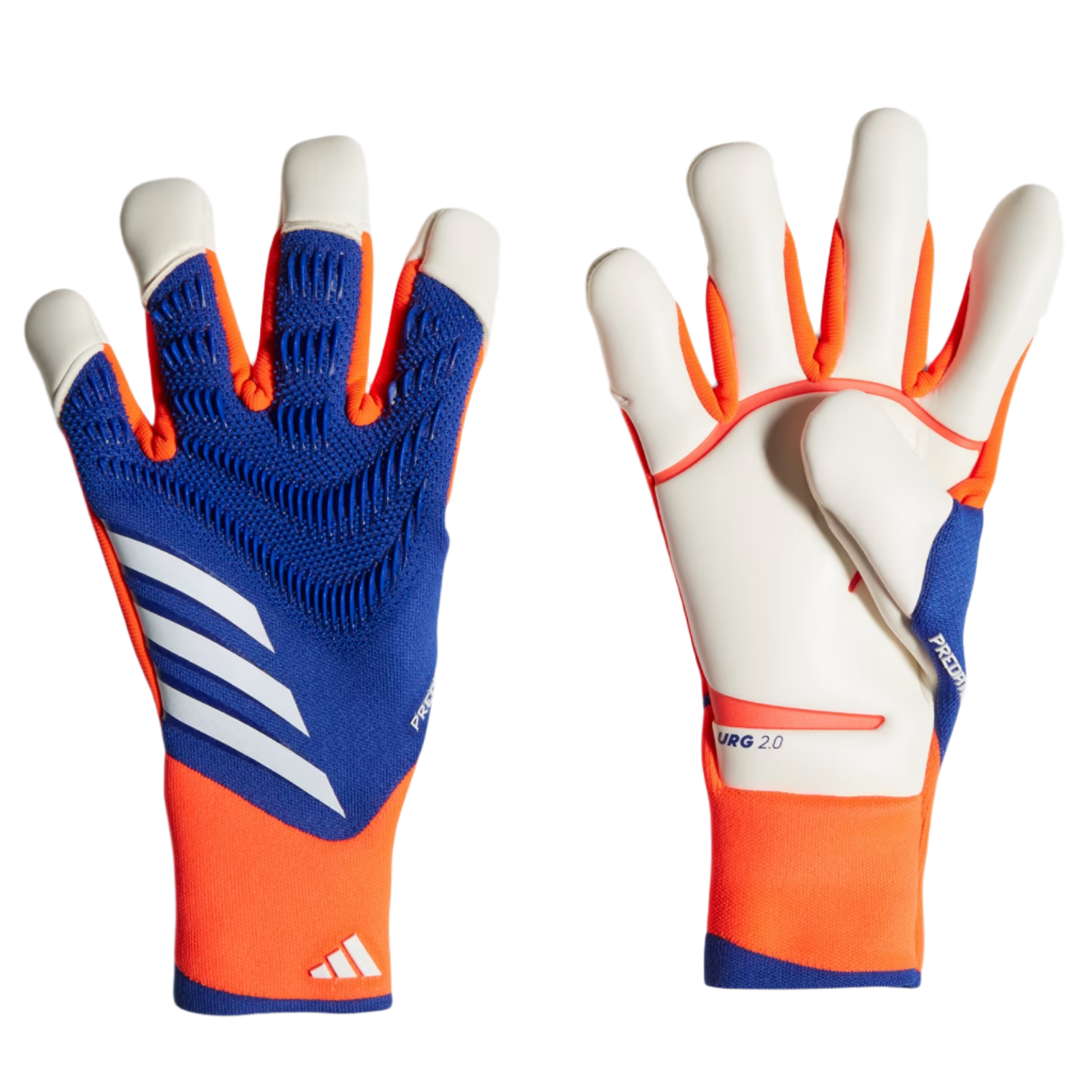 orange adidas gloves