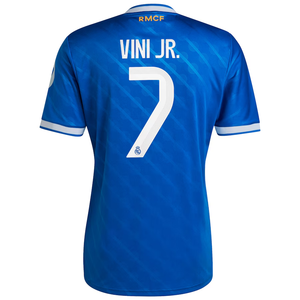 adidas Real Madrid Third Jersey 2025/26 Vini Jr. 7