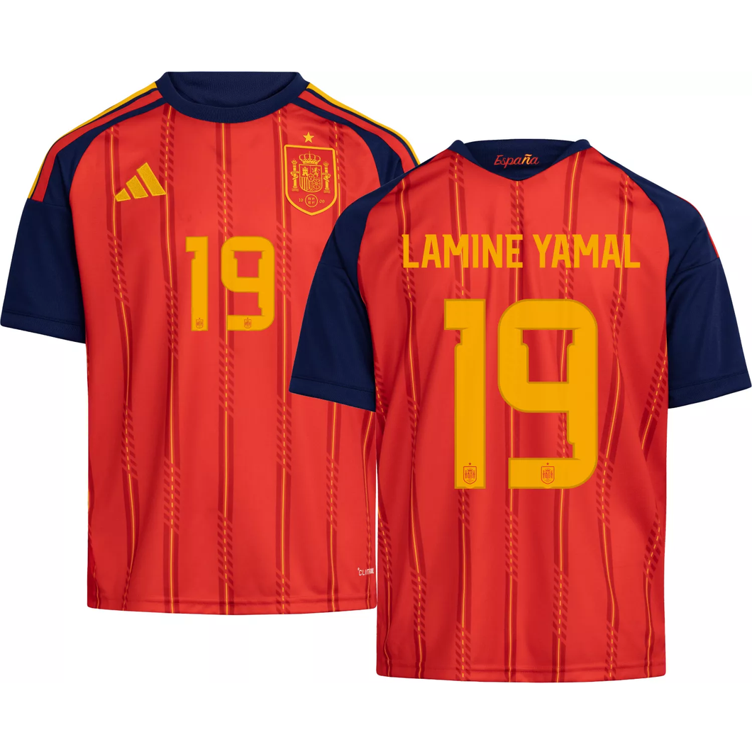 Lamine Yamal Spain Youth Home Jersey World Cup 2026