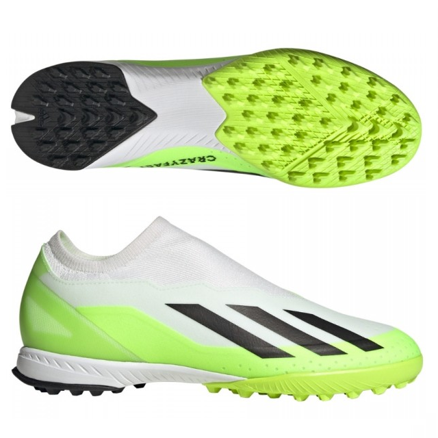 adidas X Crazyfast.3 Laceless Turf Shoes