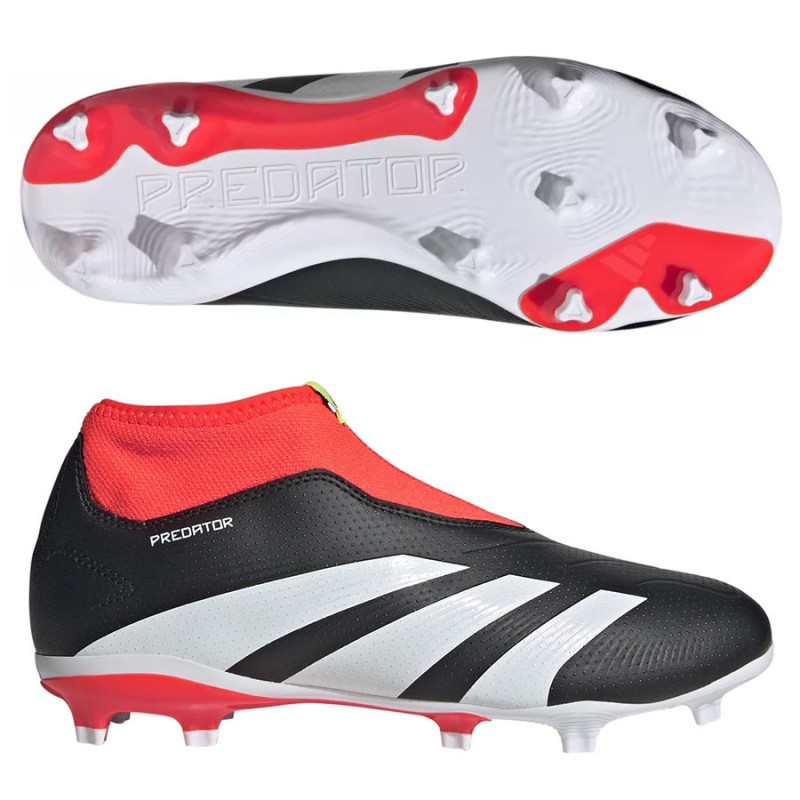 adidas Junior Predator League Laceless FG Soccer Cleats Eurosport Soccer Stores