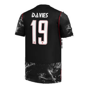 ウェア Palencia Soccer Jersey New in Bag Small Alphonso Davies Canada Youth Black Jersey World Cup 2026