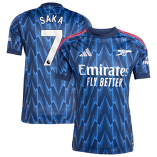 Load image into Gallery viewer, adidas Arsenal Away Jersey 2025/26 Saka 7
