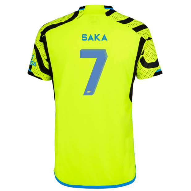 Arsenal Away Jersey 2023/24 Saka 7