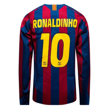 Load image into Gallery viewer, Nike Barcelona 2005/06 Reissue Jersey Ronaldinho 10
