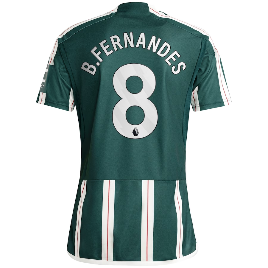 B.FERNANDES #8 Manchester United Home Long Sleeve Soccer Jersey 2022/23