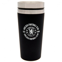 Load image into Gallery viewer, Chelsea Executive Black Travel Mug
