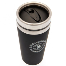 Load image into Gallery viewer, Chelsea Executive Black Travel Mug
