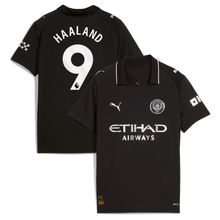 Load image into Gallery viewer, Puma Manchester City Youth Away Jersey 2025/26 Haaland 9
