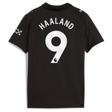 Load image into Gallery viewer, Puma Manchester City Youth Away Jersey 2025/26 Haaland 9
