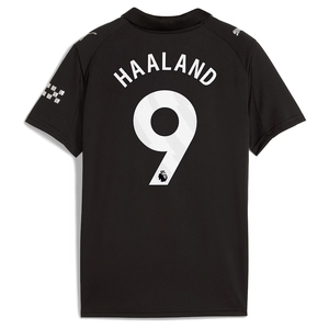 Puma Manchester City Youth Away Jersey 2025/26 Haaland 9