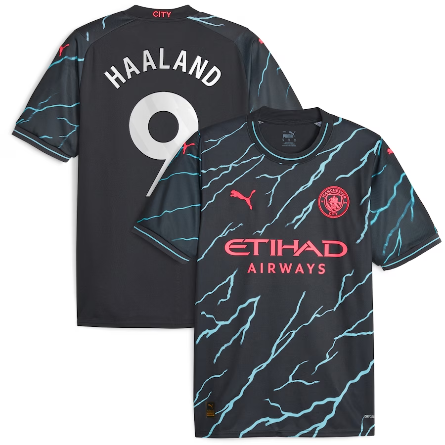 Erling Haaland Manchester City Third Jersey 2023/24