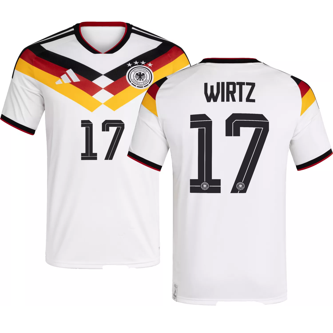 Florian Wirtz Germany Home Jersey 2026 World Cup – Eurosport