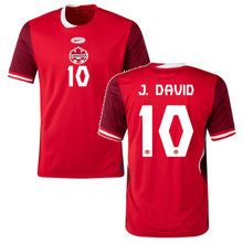 Load image into Gallery viewer, Johnathan David Nike Canada Home Jersey 2024/25
