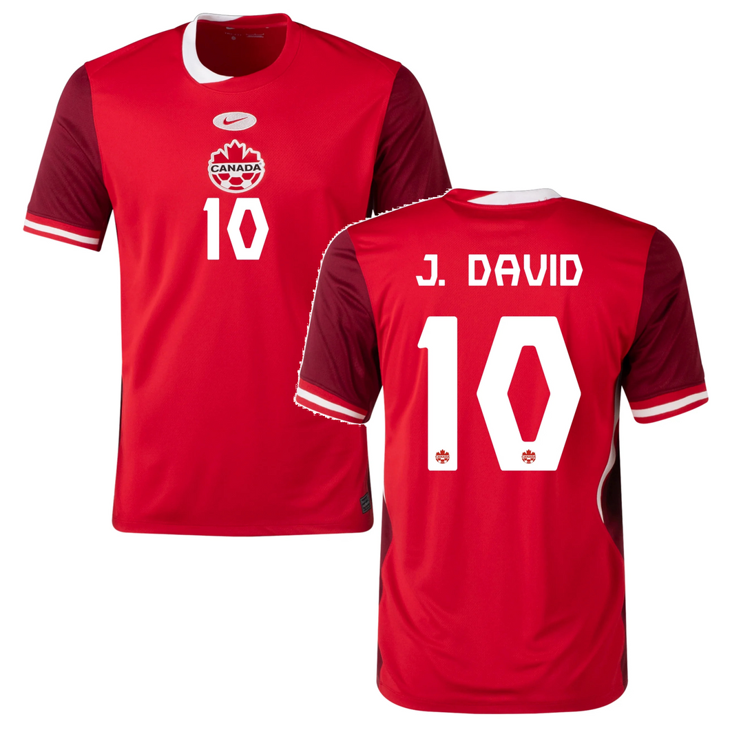 Johnathan David Nike Canada Home Jersey 2024/25