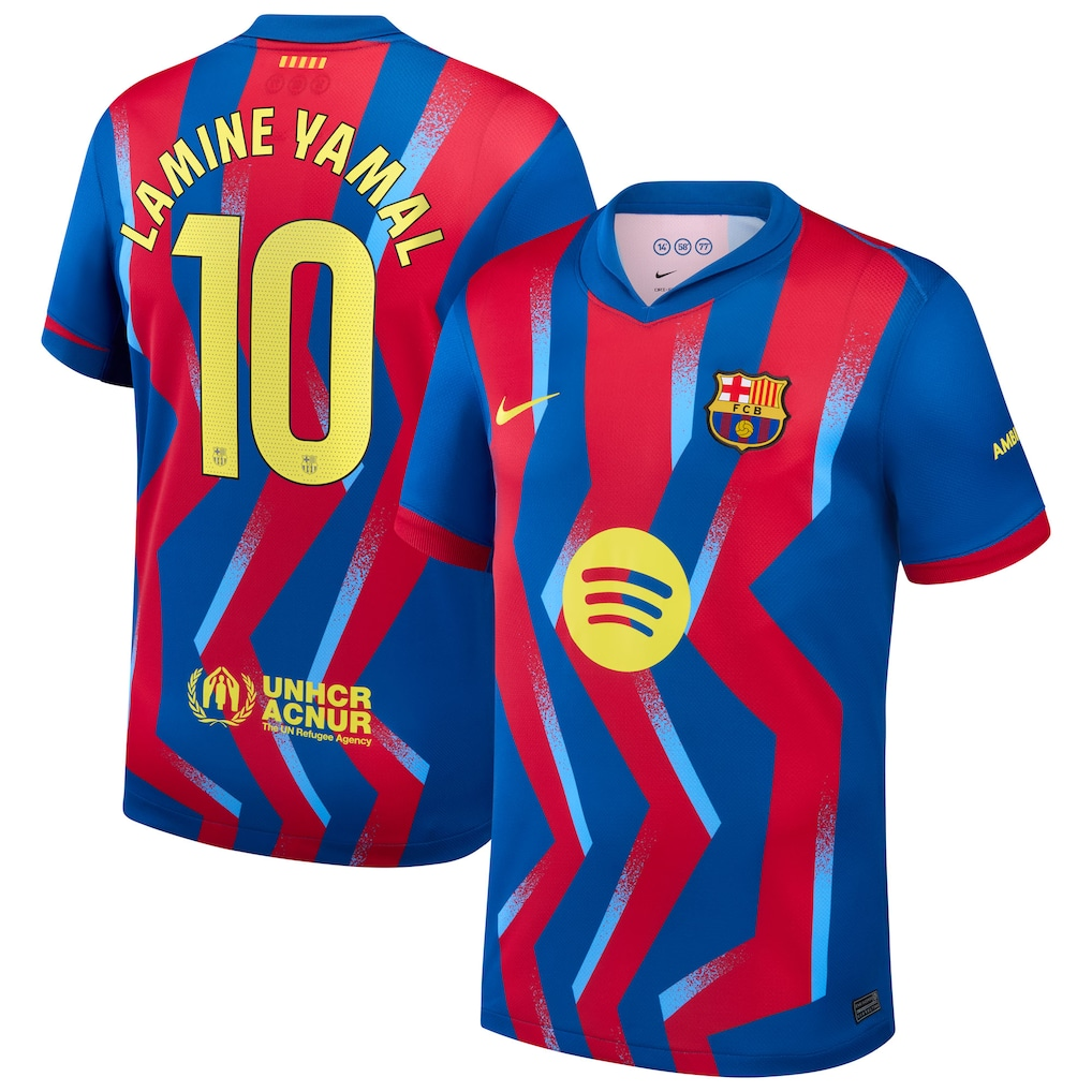 Lamine Yamal Nike Barcelona Fourth Jersey 2025/26 – Eurosport