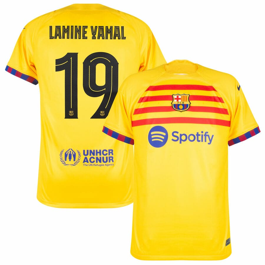 Lamine Yamal Nike Barcelona Fourth Jersey 2024/25
