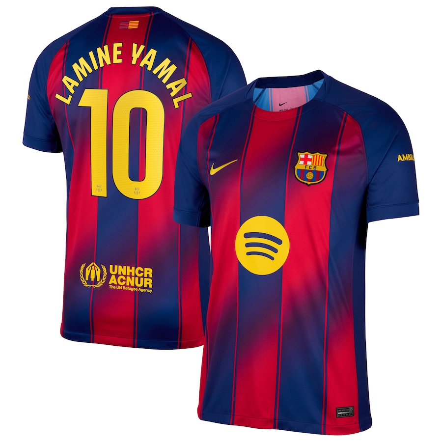 Lamine Yamal Nike Barcelona Home Jersey 2025/26 – Eurosport Soccer