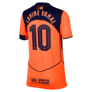 Nike Barcelona Youth Third Jersey 2025/26 Lamine Yamal 10