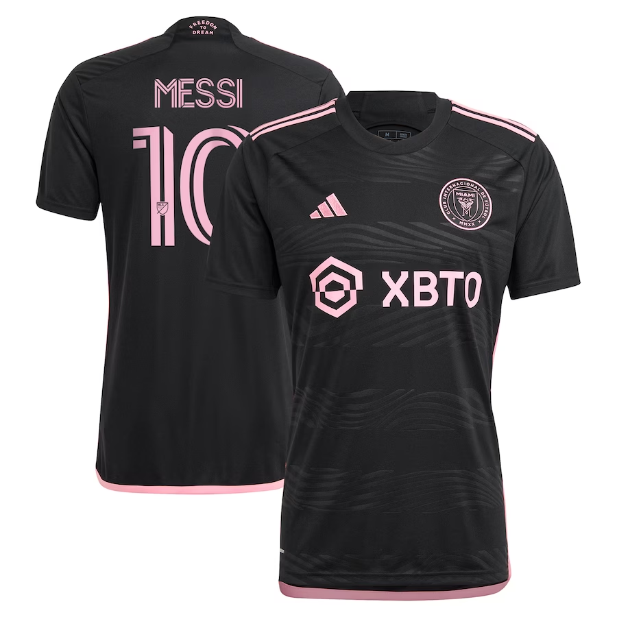 Messi 10 Adidas Inter Miami Black Jersey 2023