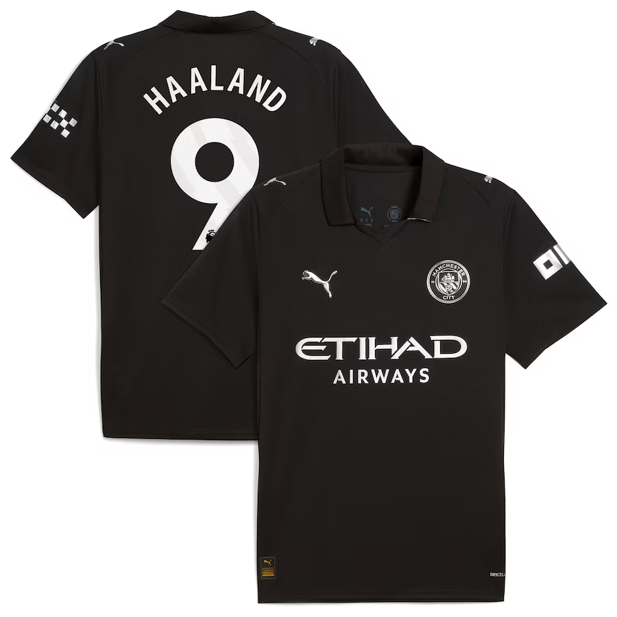 Puma Manchester City Away Jersey 2025/26 Haaland 9