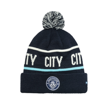 Load image into Gallery viewer, Manchester City Pom Beanie
