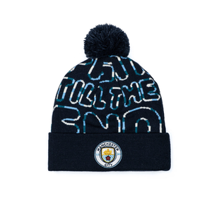 Manchester City Knit Pom Beanie